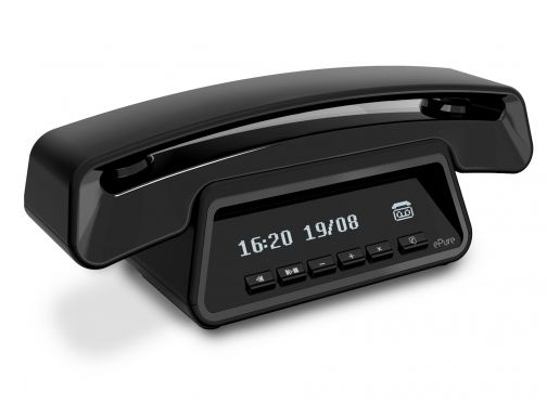 Alcatel E-pure Premium DECT Huistelefoon - Zwart