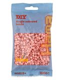 Hama Kralen tas | ca. 1000 midi-zekeringskralen | mozaïek decoratie kunst en ambacht voor creatieve kinderen vanaf 5 jaar | mat roze