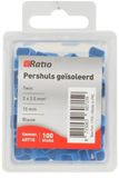 Bouwkern Ader Eindhuls Geïsoleerd Twin 2,5mm Blauw - 100 Stuks