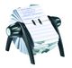 Durable 241601VEGAS TELINDEX® FLIP, met 500 kaarten voor adressen, register A-Z, zwart, met 500 indexkaarten voor adressen
