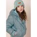 NONO reversible faux fur winterjas - groen