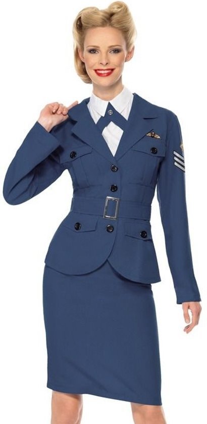 Vegaoo "Piloten kostuum voor dames - Verkleedkleding - Medium"