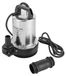 Pompe submersible - 160 W - 3000 tr/min - Débit maximal : 50 litres/minute - Hauteur de refoulement : 8 mètres - Argent-noir