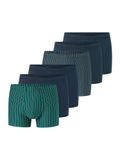SCHIESSER Boxershorts ' 95/5 Essentials ' donkerblauw / groen