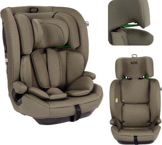Novi Baby Titaniumbaby Novi Jules V2 Autostoel Dark Taupe