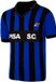 Copa Pisa S.C. 1986/87 Retro Voetbalshirt Heren Blauw Zwart L