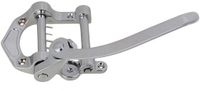 Stroom Commerce B.V. 224 x 985 mm alliage de zinc argenté unité de trémolo pour guitare électrique grand chevalet pour droitier
