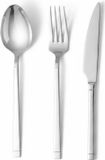Serenk Barcelona Set de couverts 18 pièces en acier inoxydable – Couverts 18/10 de haute qualité pour 6 personnes, lavable au lave-vaisselle, idéal pour le quotidien, les occasions spéciales