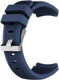 Strap-it bracelet de montre en silicone 22mm universel - bleu foncé