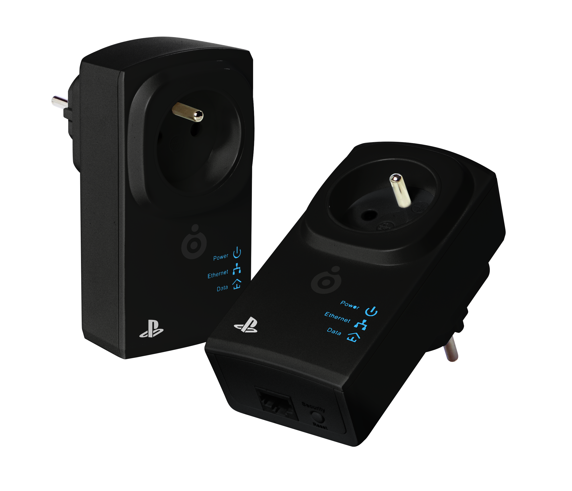 BigBen Officiële PLC adapter twin pack voor PS4/PS3