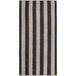 Cawo Cawo Pure Strepen Drap de bain 80/150 basalte