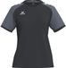 Erima Wings Shirt Korte Mouw Dames - Zwart / Slate Grey | Maat: 44