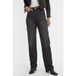 Levi's Ribcage Full Length Static Noise Overloa Maat: W27L30 | Straight Jeans Outlet | Dames | Zwart