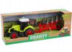Gravity Tracteur interactif avec son et remorque pour enfants