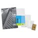 Favorit 400102331 brochurehoezen Upocket zonder perforatie, 100 stuks, 11 x 16 cm, transparant