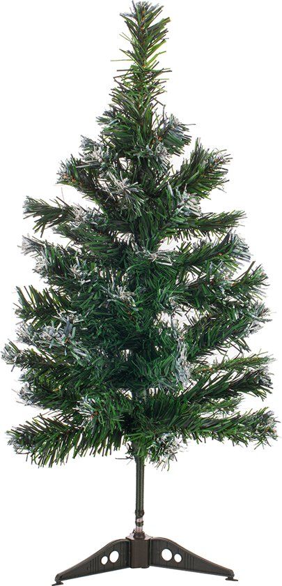 Xmasdeco Xmas collection Silver kerstboom 60 cm - groen