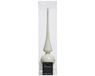 Kaemingk B.V. Kerstboom piek - crème blanc - brillant - 25,9 cm - verre