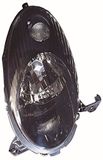 TarosTrade 37-0244-L-23037 koplamp voor zonder motor zwart voor de bouwjaren 2003-10.2007 linkerzijde links