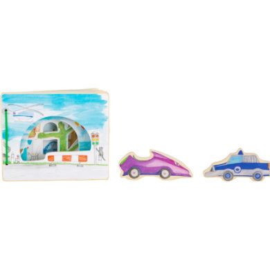 Small Foot ® Prentenboek Politie - Kleurrijk