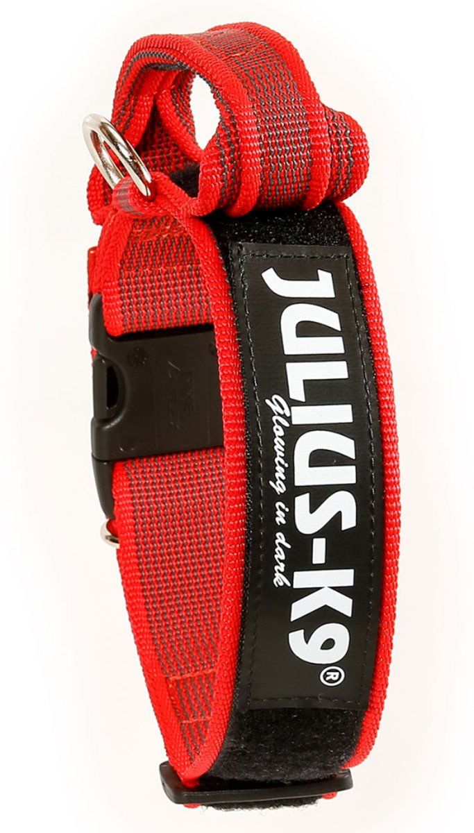JULIUS K9 Halsband 40 mm 38-53 cm rood 100HA-K-R-2015