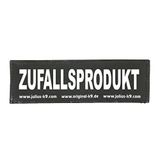 Julius K9 Klittenbandopschrift, willekeurig, groot, zwart