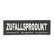 Julius K9 Klittenbandopschrift, willekeurig, groot, zwart