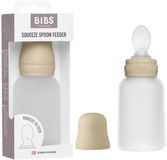 BIBS Knijplepel voor zelf voeden - 6+ mnd - Vanilla