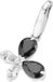 Giorgio Martello Milano Giorgio Martello Bedel | charm | sterling zilver | vlinder | karabijn | hanger | Zirkonia | Blauw | 925 zilver | Gerhodineerd | Vrouwen