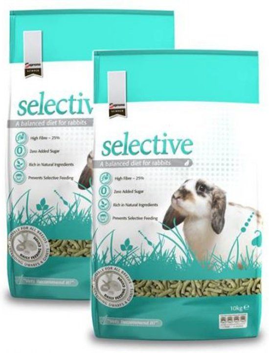 Supreme science selective rabbit konijnenvoer 2x 10 kg