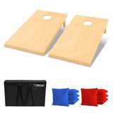 GoSports Premium Cornhole Set van massief hout