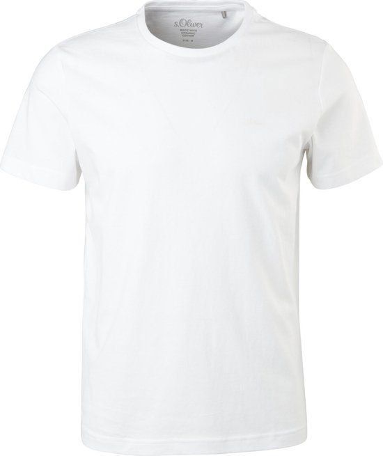 s.Oliver Men's T-shirt - 0100 white - Size S