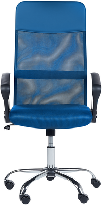 BELIANI Beliani DESIGN - Bureaustoel - Blauw - Mesh