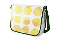 Bonamaison Digitally Printed Messenger School Bag with Khaki Strap for Students, Crossbody Bag, Courier Bag, Shoulder Bag for Kids, Girls, Boys, Size: 29x36 cm