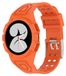 Wigento Samsung Siliconen horlogeband voor de Galaxy Watch 5 40mm, met geïntegreerde behuizing