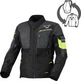 Macna Flexodus NightEye waterdichte motorfiets textieljas - Mannen - Textiel - 2XL - Zomer