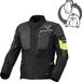 Macna Flexodus NightEye waterdichte motorfiets textieljas - Mannen - Textiel - 2XL - Zomer
