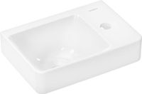 Hansgrohe Xelu Q fontein met planchet rechts - 360/250 - wit