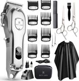 Revahs Clipper One Pro - Professionele Tondeuse Mannen Hoofdhaar - Draadloze Hair Clipper - Haartrimmer & Baardtrimmer - Keramisch Mes - 7200 RPM