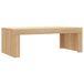 VidaXL Salontafel Sonoma eiken 102x50x36 cm bewerkt hout