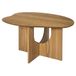 HOME DECO FACTORY, HD7388, Salontafel Calypso Hedendaags, Elegant en Praktisch Design, Geïntegreerde Opbergruimte, Ideaal voor Woonkamer, Makkelijk te Onderhouden, 80x42x60 cm, Bruin