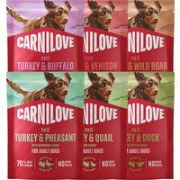 Carnilove Pouch Kalkoen, Eend met Timotheegras
