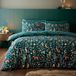 Catherine Lansfield Enchanted Twilight dekbedovertrek set met kussensloop bos groen