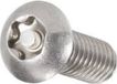 TOOLCRAFT 888790 Vis à tête lenticulaire M6 20 mm Torx avec goupille DIN 7380 Inox A2 10 pièce(s)