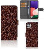 Samsung Galaxy A22 5G Book Cover Grains de café