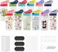 VEVOR Tasses à sublimation 12 Pièces (355 ml), Tasses à sublimation en acier inoxydable avec couvercles (Multicolore) & Paille & Poignée, Bouteille isotherme à double paroi pour projets de bricolage et cadeaux