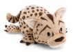 62849 NICI 62849 Knuffeldier schildpad en cheetah, 25 cm, omkeerbare functie, 2-in-1, oranje
