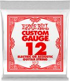 Ernie Ball Plain Steel - Losse Gitaarsnaar - .013 Plain Steel - Elektrisch en Akoestisch - Per Stuk