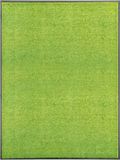 vidaXL Deurmat wasbaar 90x120 cm groen