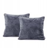 DecoKing Mic Sierkussenhoes Grafiet 45x45 cm