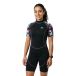Trespass Sonar 3 mm shorty à manches courtes pour femme avec fermeture éclair dans le dos